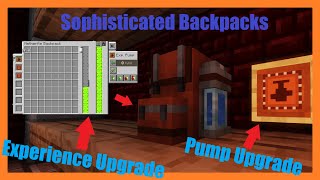 Guide to Sophisticated Backpacks Part 3 Customizable Backpack Mod 119 118 116 [upl. by Shirl396]