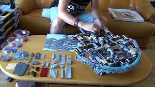 LEGO speedbuild set 75192  Millennium Falcon [upl. by Formica]