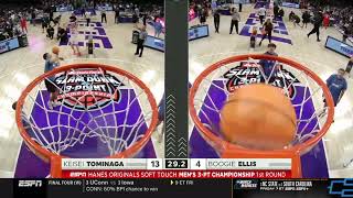 THE GREATEST SHOWMAN OF COLLEGE BASKETBALL  Keisei Tominaga dominates threepoint contest [upl. by Indys]