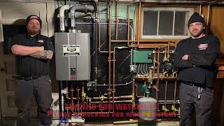 Rinnai Combi Boiler Installation [upl. by Manoop]