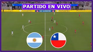 🔴 ARGENTINA vs CHILE EN VIVO ⚽ ELIMINATORIAS RUMBO AL MUNDIAL 2026  LA SECTA DEPORTIVA [upl. by Kirsch]