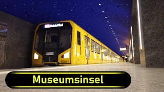 UBahn Station Museumsinsel  Berlin 🇩🇪  Walkthrough 🚶 [upl. by Dadinirt]