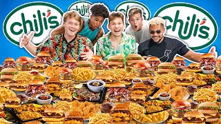 We Ate Chilis Entire Menu 50000 Calories Mukbang [upl. by Kelley966]