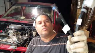 EZTCU 4l60e transmission contoller on a sbc nissan pick up part6 [upl. by Gabbert]