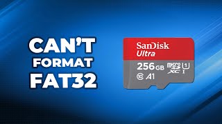 Why Can’t I Format My SD Card to FAT32 [upl. by Maribel]