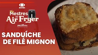 Sanduíche de filé mignon NÃO DÁ CERTO e é o motivo da eliminação do Daniel no Mestres da Air Fryer [upl. by Lura]