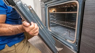 Whirlpool Oven Door Removal [upl. by Drahnreb]