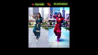 Harnidhs AI animation 😍 BeatsWithHarnidh trending kurchimadathapetti [upl. by Othella]