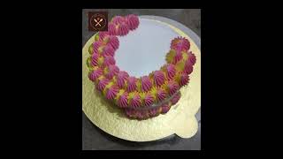 6b nozzle designcaketrendingyoutubeviralvideoshorthomemade cakedecoration [upl. by Talya]