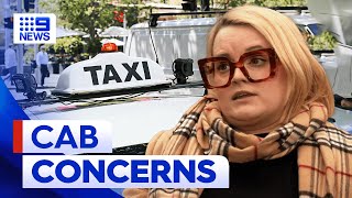 Inaccessible taxis leave passengers waiting for hours  9 News Australia [upl. by Larochelle]