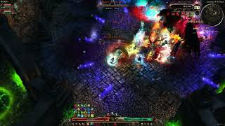 Grim Dawn  Pet Cabalist beating Crucible Wave 170 Gladiator [upl. by Philipp]