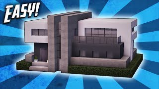 Minecraft How To Build A Modern House Tutorial 30 [upl. by Ztnarf]