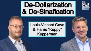 LouisVincent Gave amp Harris “Kuppy” Kupperman on DeDollarization amp DeSinafication [upl. by Tessy]