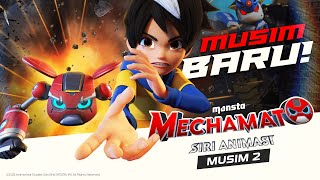 Trailer  Mechamato Siri Animasi  Musim 2  Netflix amp YouTube [upl. by Kcirddot]