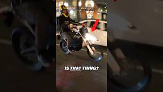 Electric dirt bike vs overconfident rider 😳 surron bikelife [upl. by Diaz947]