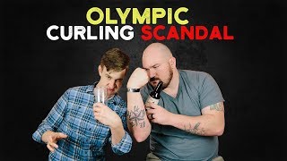 Olympic Curling Scandal  Booze and News Fun [upl. by Donata]