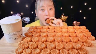 ASMR 韓国で話題！大量の薬菓をバニラアイスにつけて食べる【日本語字幕】【咀嚼音 Mukbang Eating Sounds】 [upl. by Trabue]