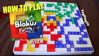 BLOKUS  How to Play and Game Review  ToyPlayTV [upl. by Atirec597]