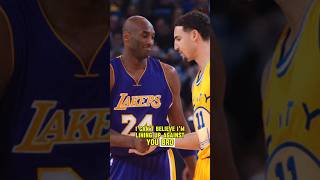 Klay Thompson On His First Time Playing Against Kobe shorts basketballshorts nbahighlights [upl. by Ahsuat]