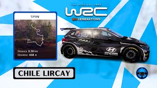 WRC Generations Chile Lircay Simracing Gameplay  Hyundai i20 N Rally2 [upl. by Yelhs868]