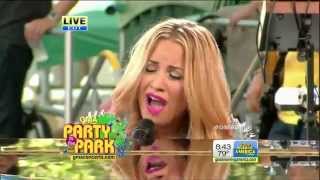 Demi Lovato  Skyscraper GMA Live 2012 Good Morning America [upl. by Ekrub]