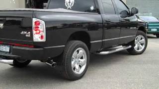 Dodge 1500 Hemi W X Pipe amp 2 Flowmaster Mufflers [upl. by Atoked292]