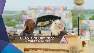 Glastonbury 2022 in three minutes [upl. by Dinah667]