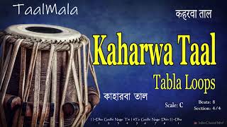 kaharwa taal tabla loops  140 BPM  Scale C [upl. by Einor796]