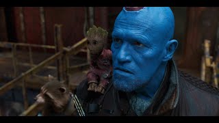 Yondu Kills all the Ravagers with Rocket Michael Rooker Bradley Cooper Vin Diesel GOTG Vol 2 [upl. by Anitnauq]