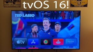 Everything NEW in tvOS 16 [upl. by Aramoiz880]