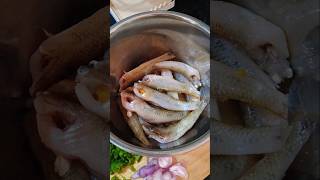 Braised goby fish with eggs and onions food vietnamcuisine cooking shorts [upl. by Faunie]