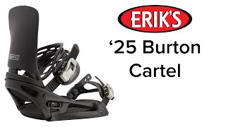 2025 Burton Cartel Snowboard Bindings [upl. by Eberta]