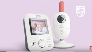 AVENT Video Baby Monitor  Philips  SCD625 [upl. by Pickard989]