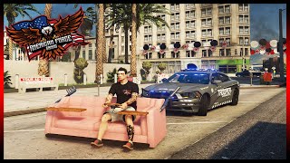 WE PUT ENGINES ON COUCHES AND DIRT TRACK RACED THEM  GTA5 RP  AFG [upl. by Aronos]