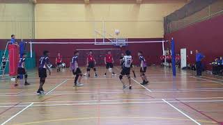 2019 B Div SZ Boys FMS vs QSS 20 set 1 [upl. by Quintin]