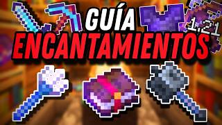 Está es La Guía Definitiva de Todos los Encantamientos para Minecraft 121 [upl. by Zanze]