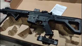 DPMS SBR FULLAUTO AIRGUN IN PAKISTAN [upl. by Eidassac406]