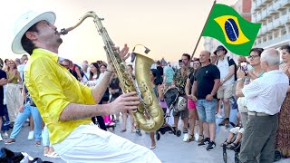 Samba Do Brasil 🇧🇷⚽️ SAXOPHONE COVER Daniele Vitale [upl. by Ahtabbat]