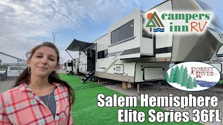 Forest River RVSalem Hemisphere Elite Series36FL  by Campers Inn RV – The RVer’s Trusted Resource [upl. by Lerud]