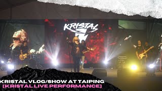 Kristal Show di Taiping Perak Vlog Footage Campak [upl. by Eidualc]