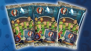 Panini SUPERSTARS PACKOPENING  EURO 2016 Figures like Soccerstarz [upl. by Philemol]