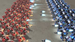 100 Marines vs 50 Marauders how does this end [upl. by Ierdna]