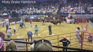 Woman taking part in quotBull Bashquot event in Owensboro says everyone in the ring knew what to expect [upl. by Joshua91]