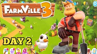 FarmVille 3  Animals Gameplay Walkthrough Day 2 [upl. by Noivax]