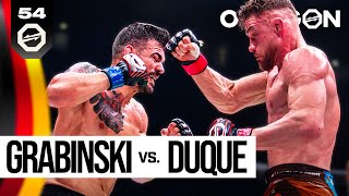 GRABINSKI vs DUQUE  FREE FIGHT  OKTAGON 54 Tipsport Gamechanger 2 [upl. by Clorinda]