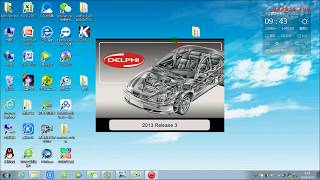 Delphi ds150e 2015 r3 software install [upl. by Anna]