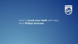 How to brush your teeth with help from Philips Sonicare [upl. by Onairelav]