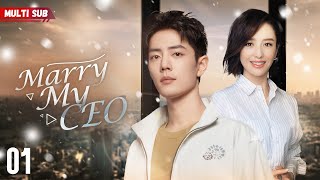 【Multi Sub】Marry My CEO💝 EP01  Pregnant bride met the president❤️‍🔥 Now the wheel of fate turned [upl. by Ahtelra764]