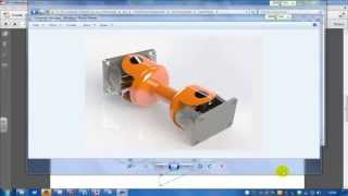 3d  modelleren  cardan koppeling  solidworks samenstelling  NL language [upl. by Auop]