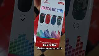 Caixa de Som Bluetooth KapBom KA 8883A prova dágua IPX6 Disponível em nosso site kapbom [upl. by Khalsa89]